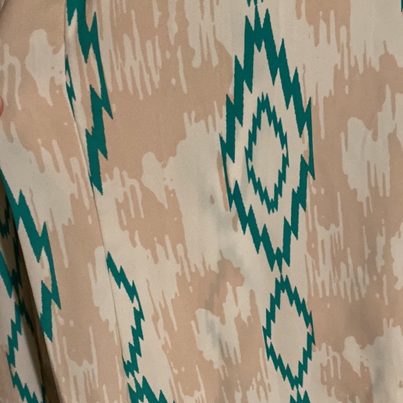 Aztec print wide leg pants - Picture 4 of 4